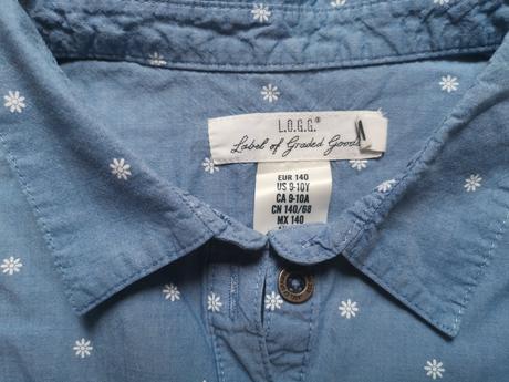 Letné dievčenské šaty, 140, l.o.g.g.,140