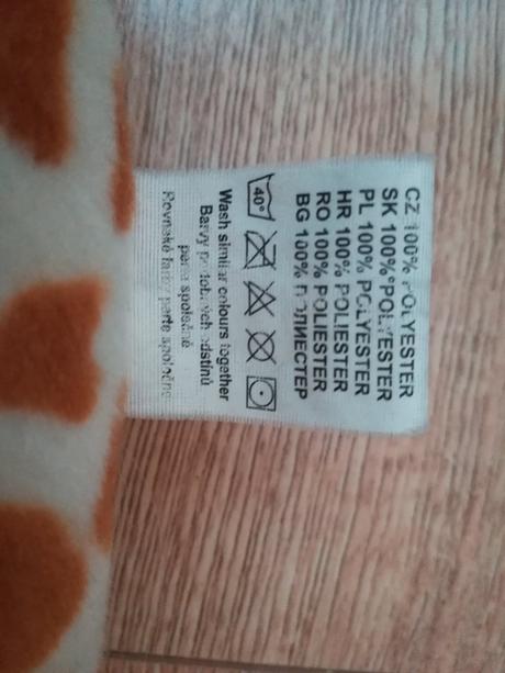 Cestovný vankúš žirafa,