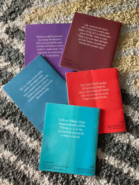 Disney mini knižky 5ks, 