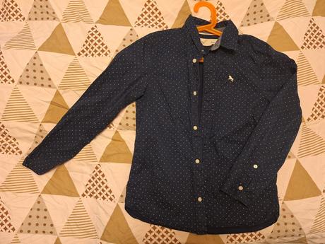 140 kosela tmavomodra, h&m,140