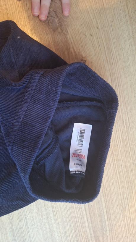 Elastické menčestráky, nutmeg,92