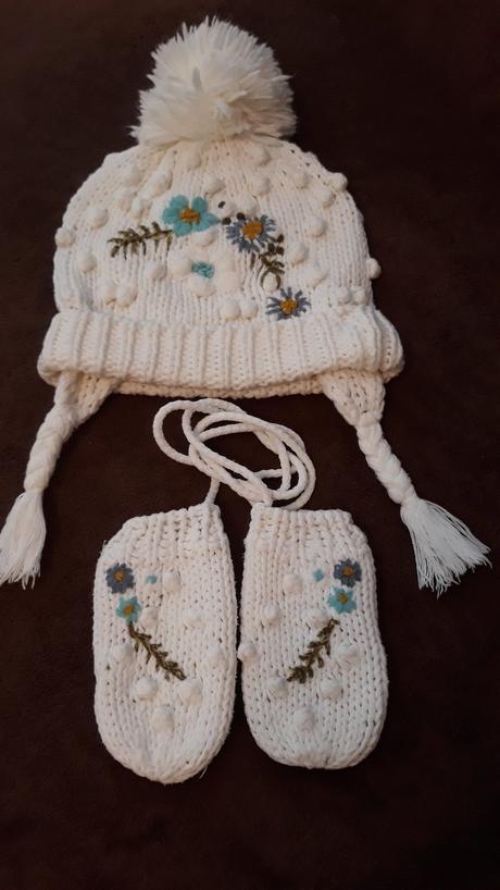 Čiapka a rukavice-set pre dievča (1-2 r.) zn.next, next,50