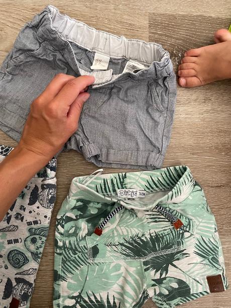 Chlapčenské kraťasy, h&m,74