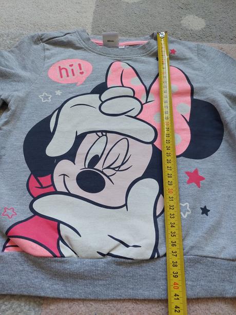 Mikina minnie mouse veľ.110, disney,110