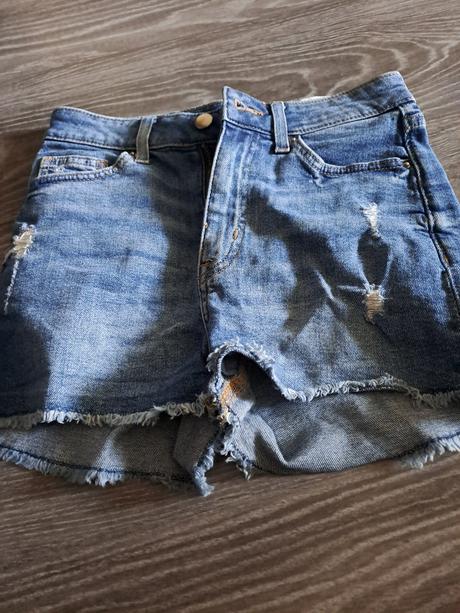 Dzinsove sortky, abercrombie&fitch,34