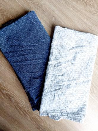 2x veľká mušelínová plienka done by deer, 