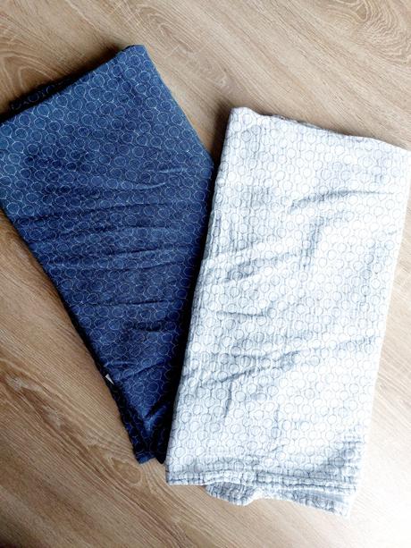 2x veľká mušelínová plienka done by deer, 