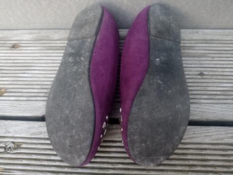 Balerínky s kovovými ozdobami, h&m,30