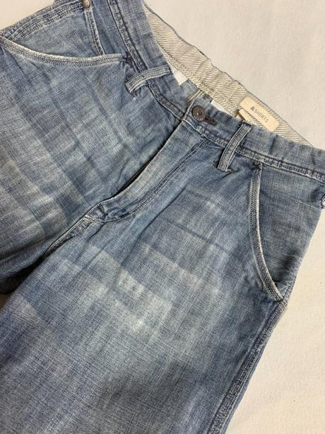 Riflové šortky, h&m,152