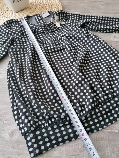 Šaty next 98 (2-3r) cierno biele, next,98