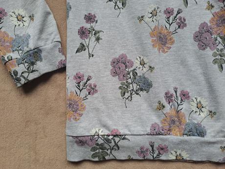 Kvetovany sveter mikina lindex 164 alebo xs, lindex,164