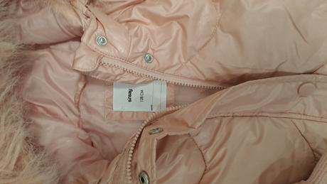 Bledoružová bunda, sinsay,128