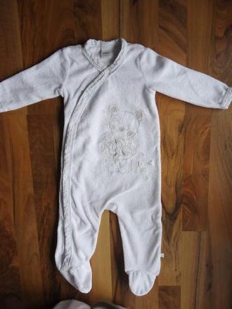 Velúrový overal s mackom vel. 6-9 m, adams,68