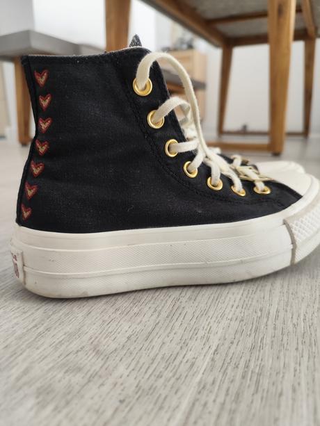 Tenistky na platforme, converse,35
