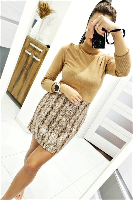 Koženková sukňa, topshop,40