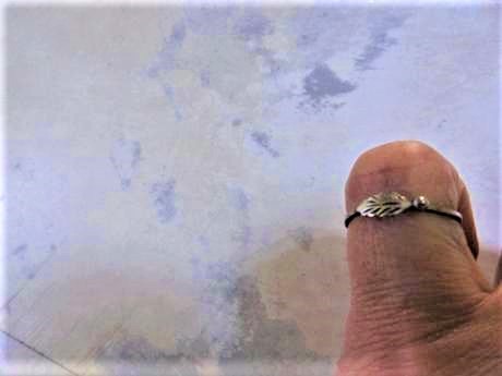 Jemný strieborný prsteň, 