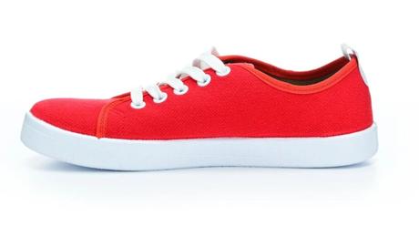 Anatomic - červené s bielou podrážkou starter -a17, anatomic,37 - 42