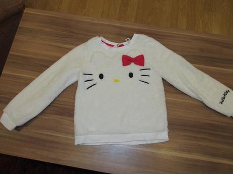 Chlpatková mikinka v. 122/128, h&m,122