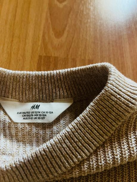 Dievčenský sveter, h&m,146