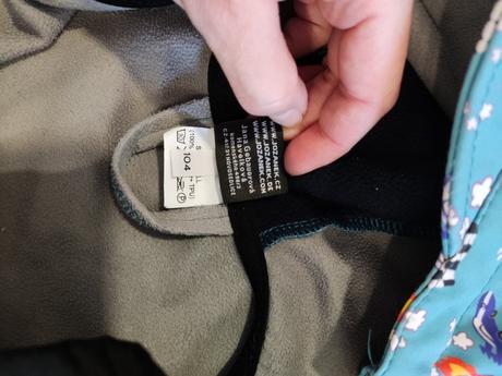 Chlapčenská softshellová bunda, jožánek,104