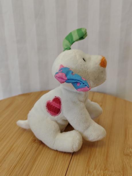 Zberat. plyšový psík snowdog rainbow designs 12 cm,