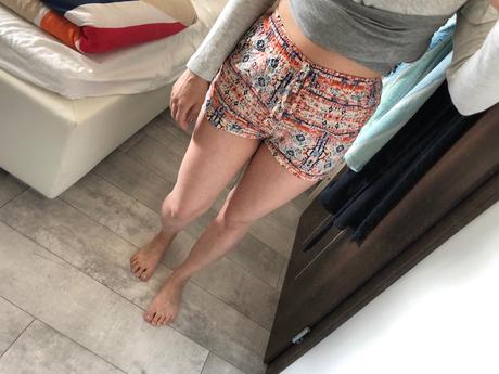 Kraťasy s vysokým pasom, amisu,xs