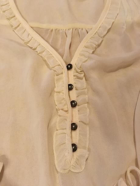 Kremova bluzka zara, zara,s