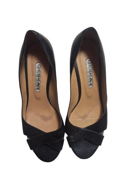 Dámske lodičky s otvorenou špicou, 38