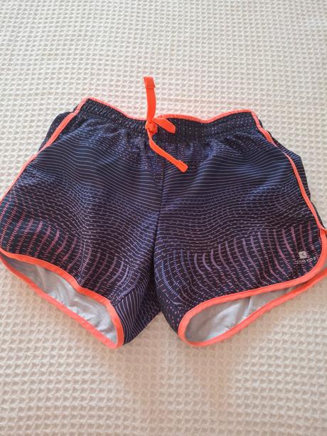 Šortky pre dievčatka  vel.141-148 cm, decathlon,140