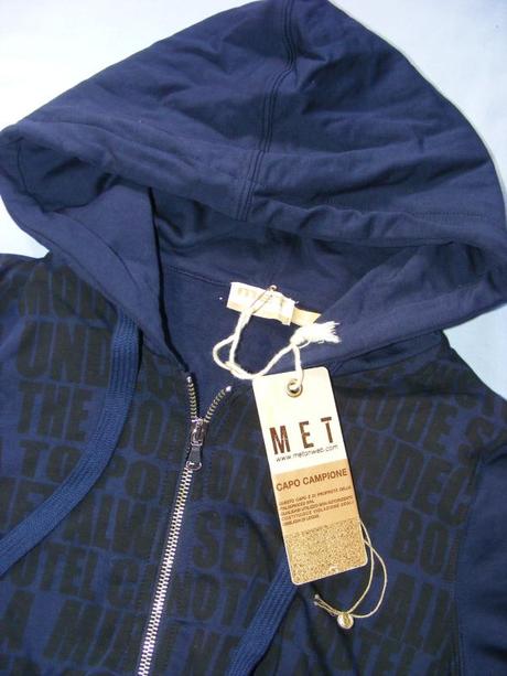 Crop mikina zn. met, met,34 - xs