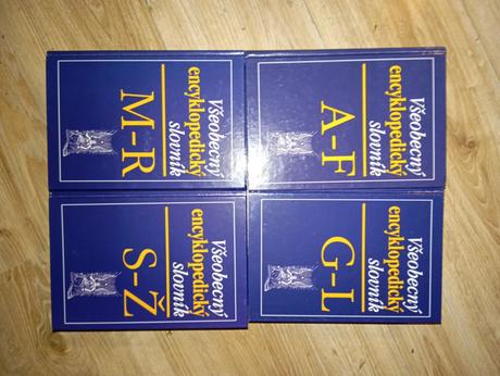 Všeobecný encyklopedický slovník cena za komplet, 