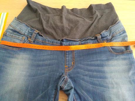 Tehotenske nohavice rifle, xl