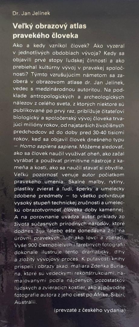 Veľký obrazový atlas pravekého človeka,