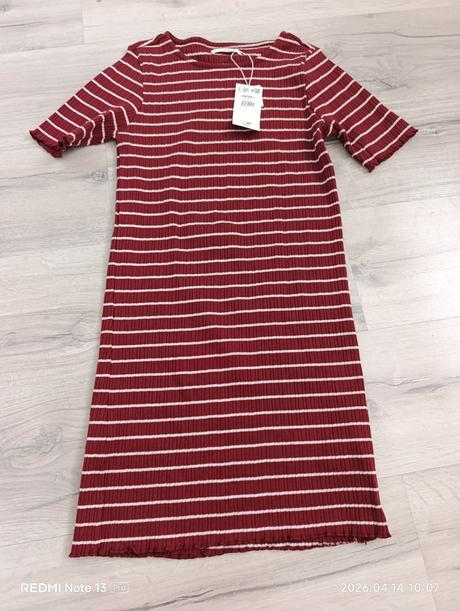 Rebrované šaty, reserved,158 / 164 / s / xs