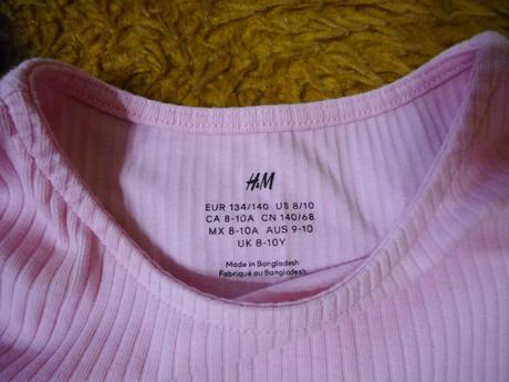 4x dievčenské letné šaty 134/140cm, h&m,134