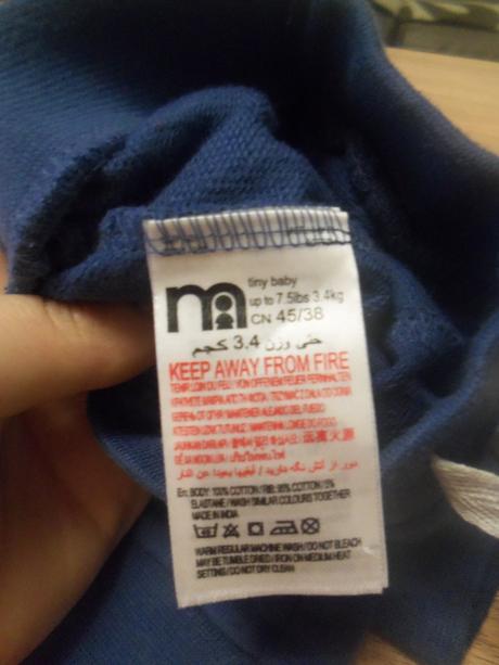 2x značkové nohavice pre new born do 3,5kg-56cm, bluezoo,56