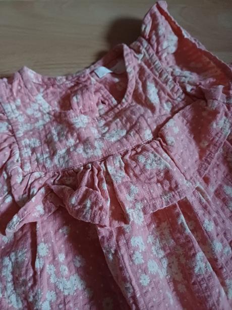 3x letný kvetovaný top v.86 / 12-18mes, next,86