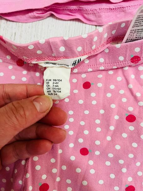 Dievčenské pyžamo 98 h&m, h&m,98