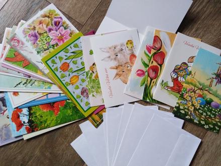 Veľkonočné a iné pohľadnice (vymením aj darujem),