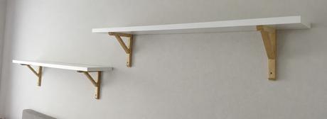 2x police bergshult ikea biele 120x20cm kus 10, 