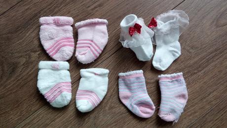 Ponožky newborn 6cm, 17