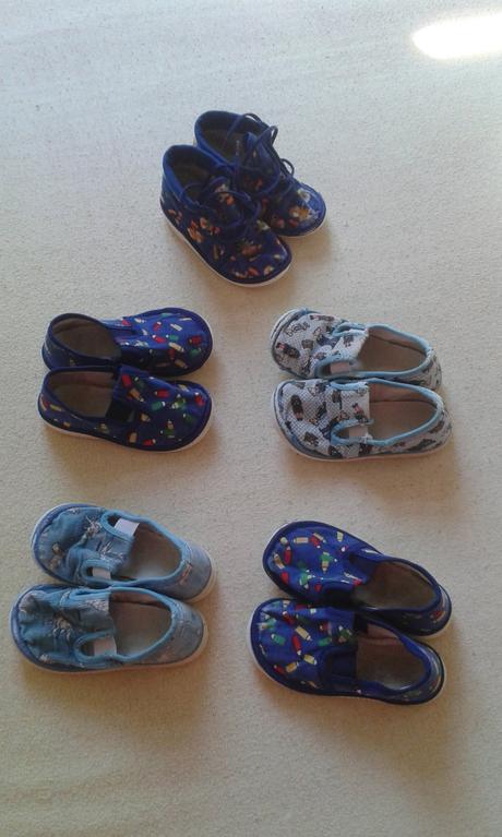 Papučky 3par., rak,23