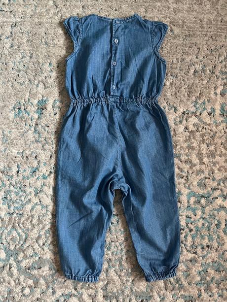 Overal bez rukávov, h&m,86