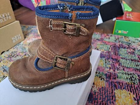 Chlapčenské kožené čižmy, dolce&gabbana,22