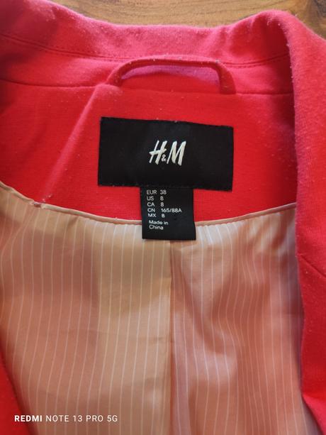 Komplet sako + rifle + košeľa, h&m,38