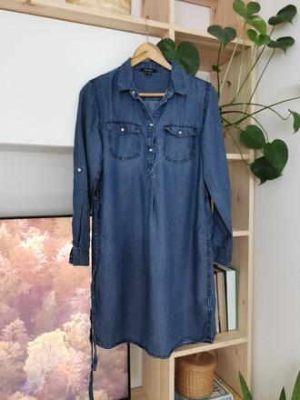 Perfetne tehotenske saty z lyocelu, m