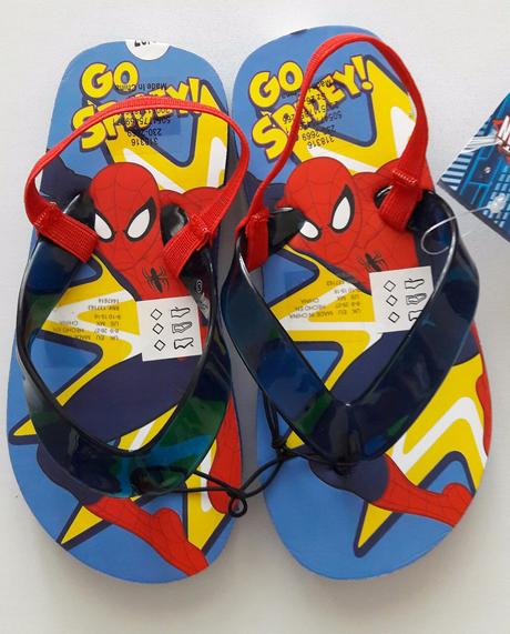 Žabky spiderman , marvel,26 / 27 / 28 / 29