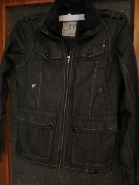 Dámska riflova bunda, m