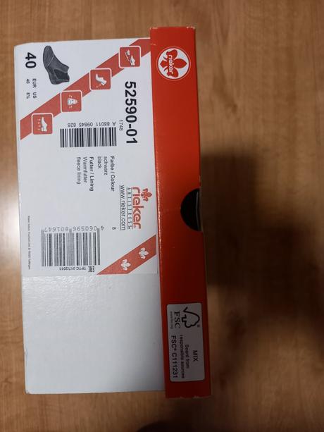 Členkové topánky, rieker,40