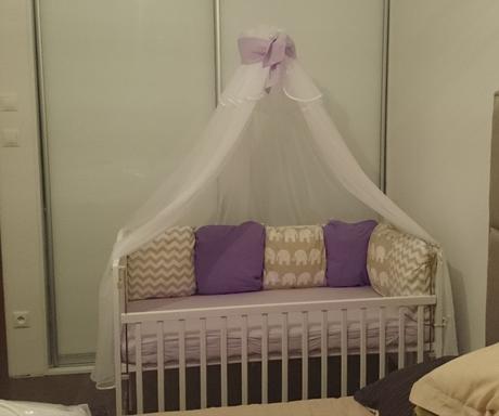 Mantinel do postieľky, šírka (cm): 40,dĺžka (cm): 40